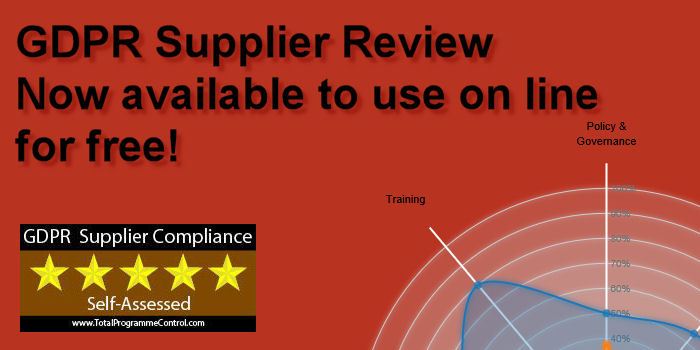 GDPR Supplier Review
